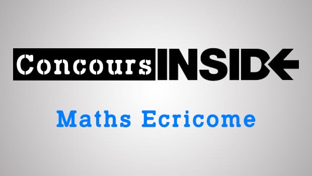 Inside Concours - Maths Ecricome 2021