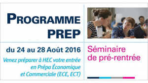 Programme PREP HEC