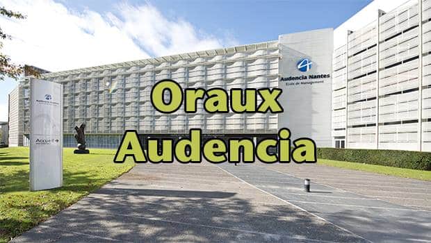 Une Oraux Audencia 2016