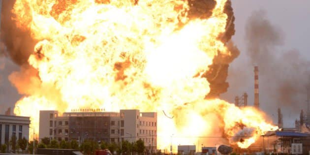 L'explosion d'une usine a fait 79 blessés...