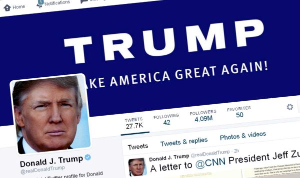 Quel réseau social a une véritable place dans la stratégie de D. Trump ?