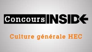 Culture générale HEC