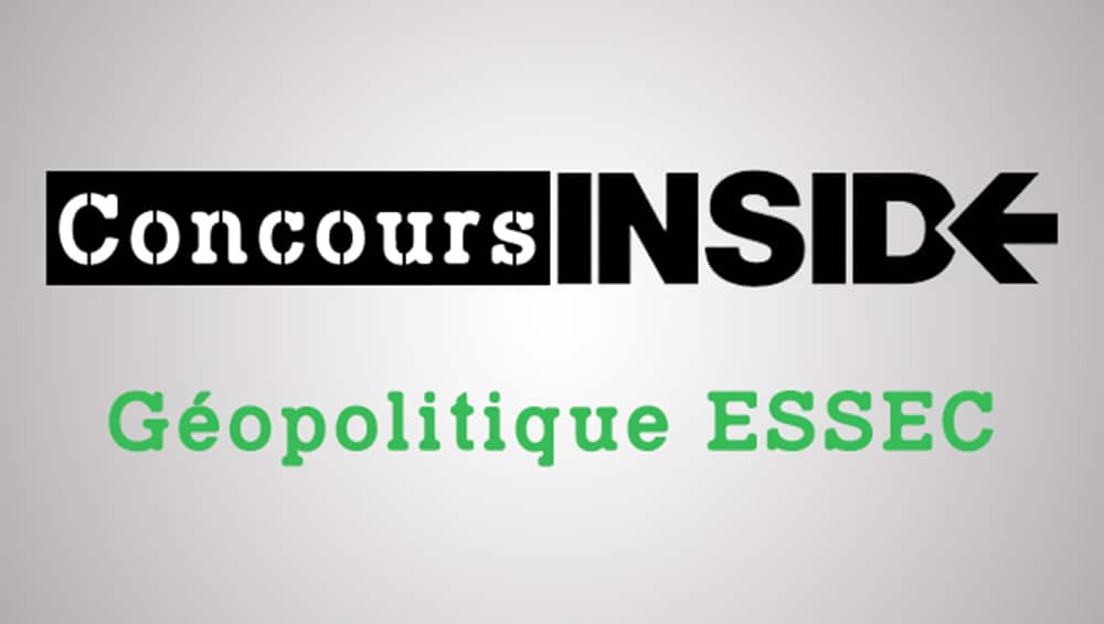 géopolitique ESSEC 2021