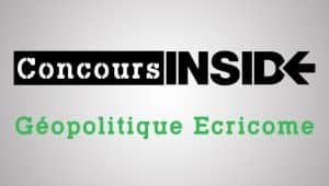 Géopolitique Ecricome 2021