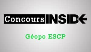 sujet géopo ESCP 2021