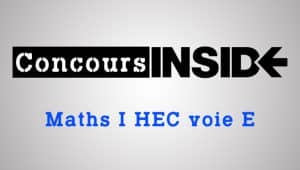 Maths HEC ECE