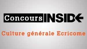 Culture Générale Ecricome 2021