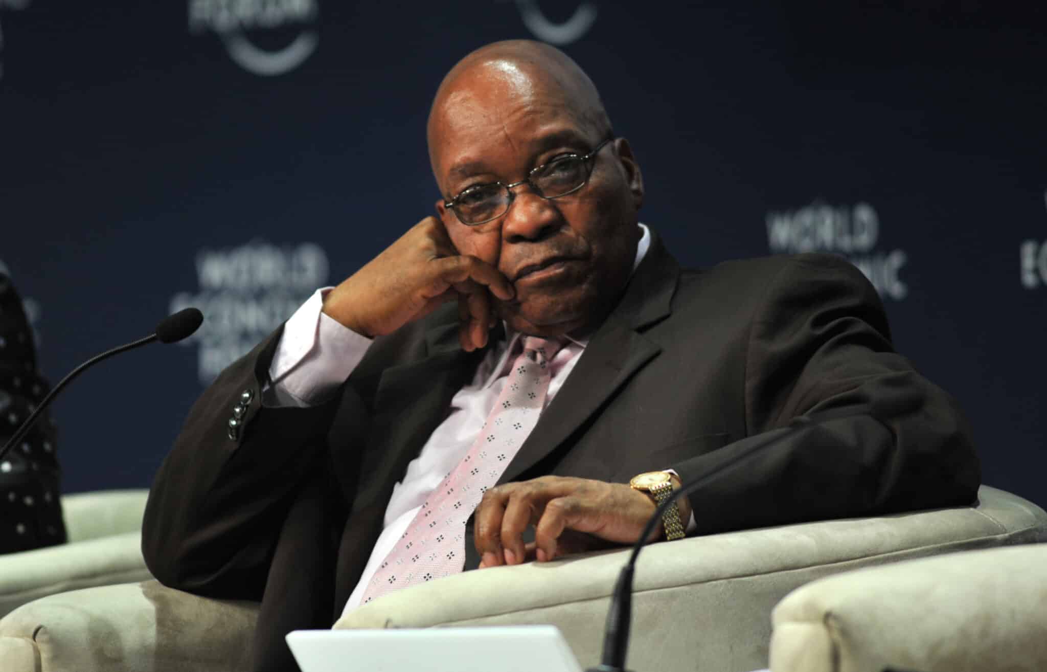 Depuis quand Jacob Zuma était-il au pouvoir en Afrique du Sud ?