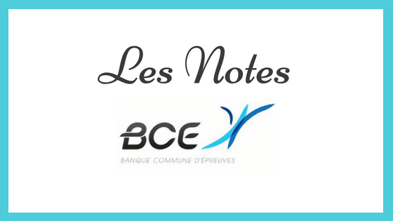 Notes BCE 2020