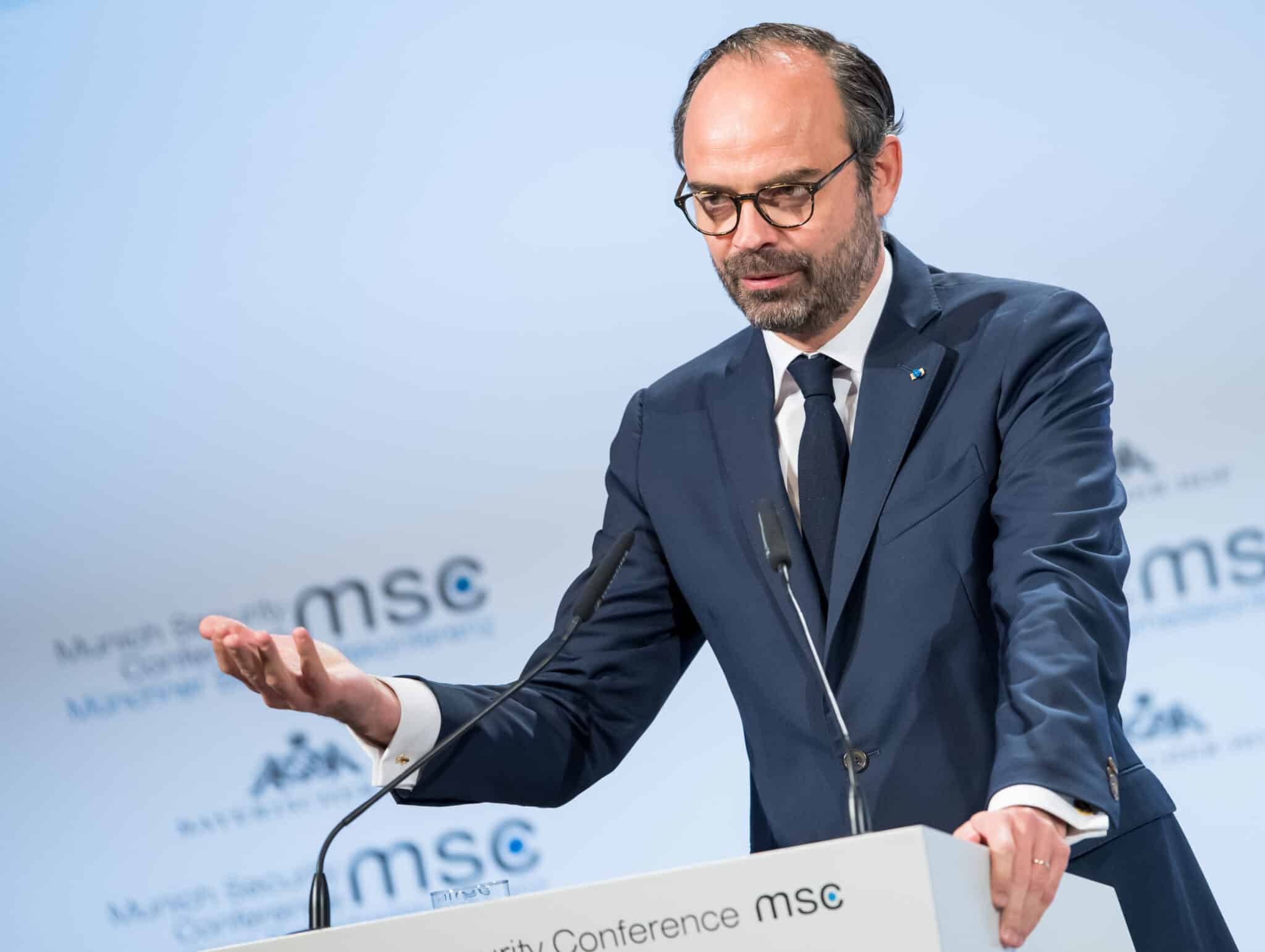 Dans quel pays Édouard Philippe s'est-il rendu ?