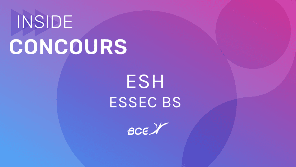 sujet ESH ESSEC 2021