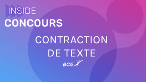 Contraction de texte HEC 2021