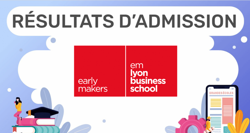 Résultats admission emlyon 2021