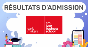 Résultats admission emlyon 2021