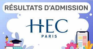 Résultats d'admission HEC 2021