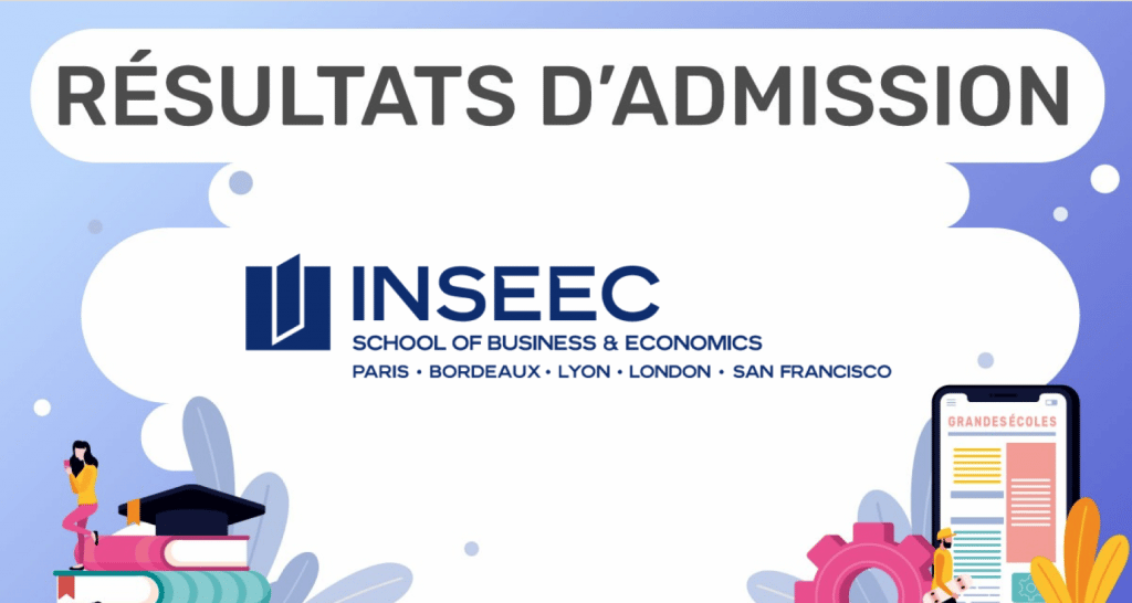 Résultats d'admission INSEEC GE 2021