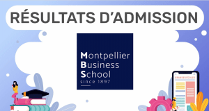 Résultats d'admission Montpellier BS 2021