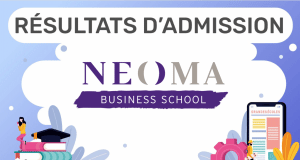 Résultats admission 2021 NEOMA