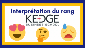 interpréter son rang KEDGE 2020