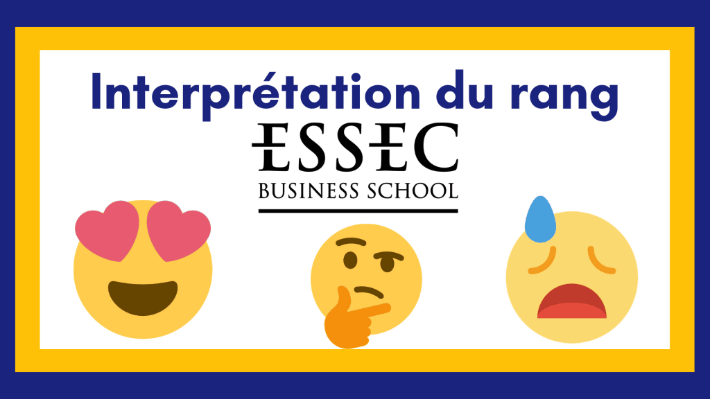 interpréter son rang ESSEC 2020