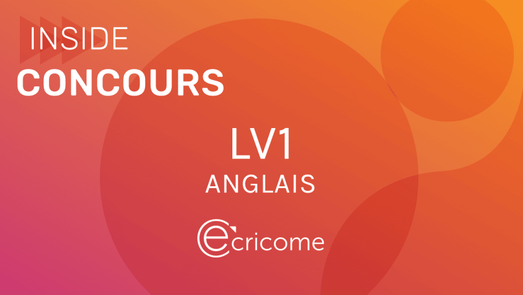 Sujet Ecricome LV1 Anglais 2021