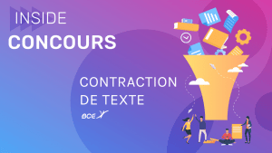 analyse contraction de texte HEC 2021