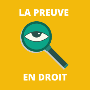 preuve en droit
