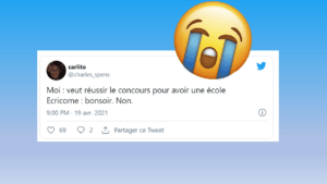 Top tweets Ecricome 2021