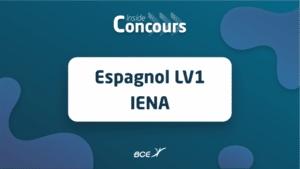 sujet espagnol LV1 IENA 2022