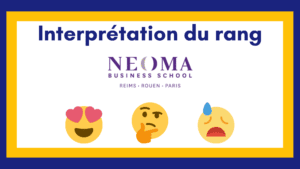 Interpréter son rang NEOMA