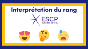 Interpréter son rang ESCP