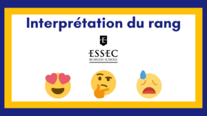 Interpréter son rang ESSEC