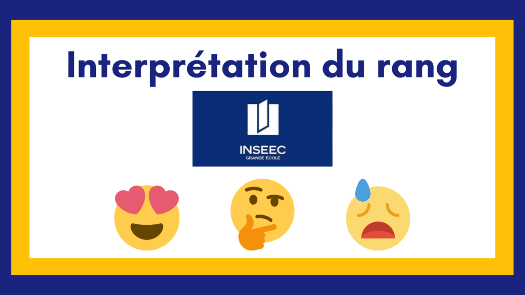Interpréter son rang INSEEC