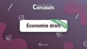 Analyse sujet Eco Droit ECRICOME 2022