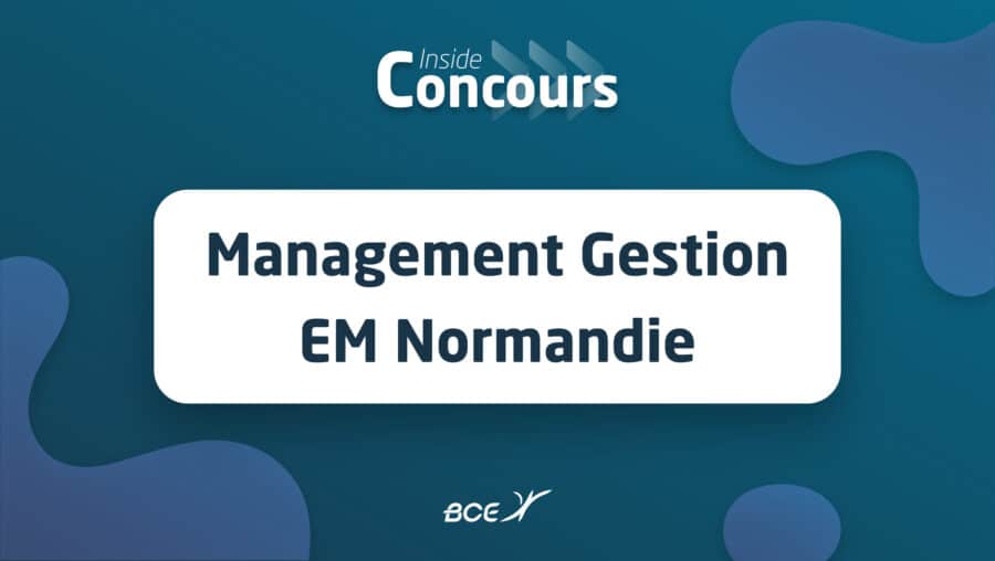 sujet management gestion em normandie inseec