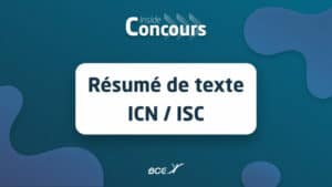 résumé texte icn ics sujets