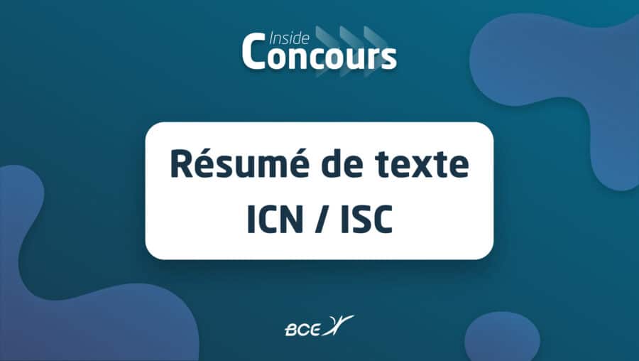 résumé texte icn ics sujets