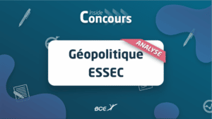 géopo ESSEC 2023