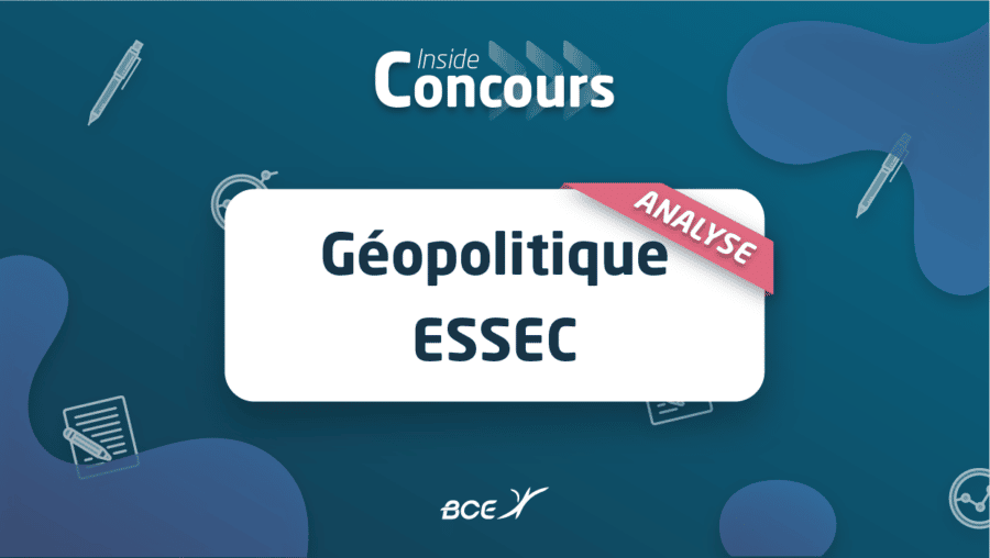 géopo ESSEC 2023