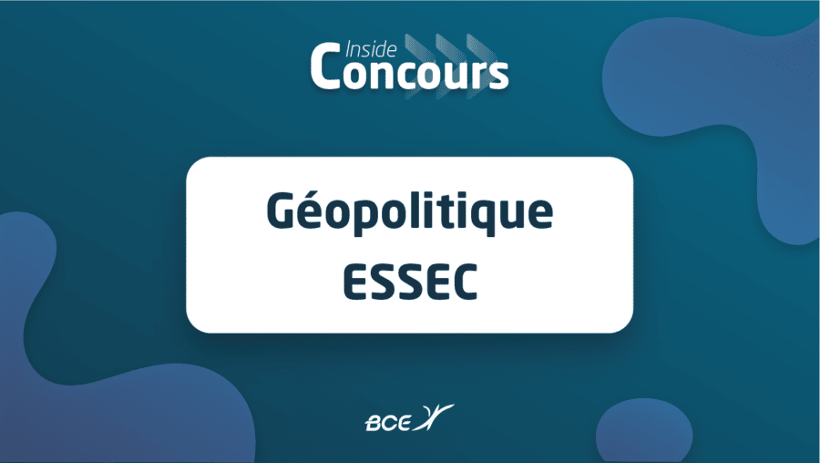 géopo ESSEC 2022