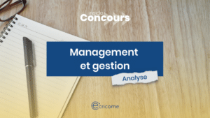 management gestion ecricome 2024 analyse sujet