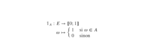 fonctions indicatrices