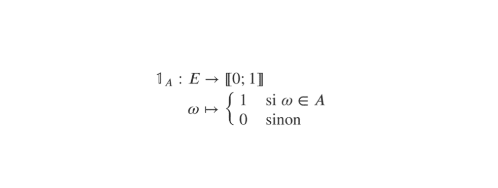 fonctions indicatrices