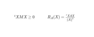 Matrices symétriques, définies, positives (hors programme ECG)