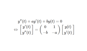 équations différentielles