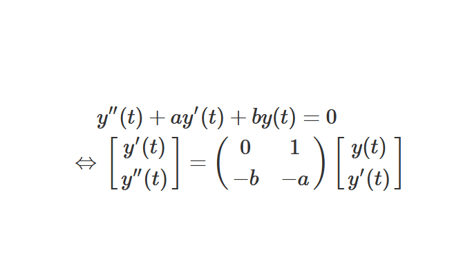 équations différentielles