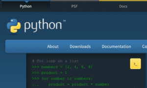 python