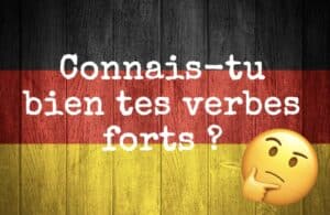 verbes forts