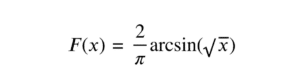 arc sinus