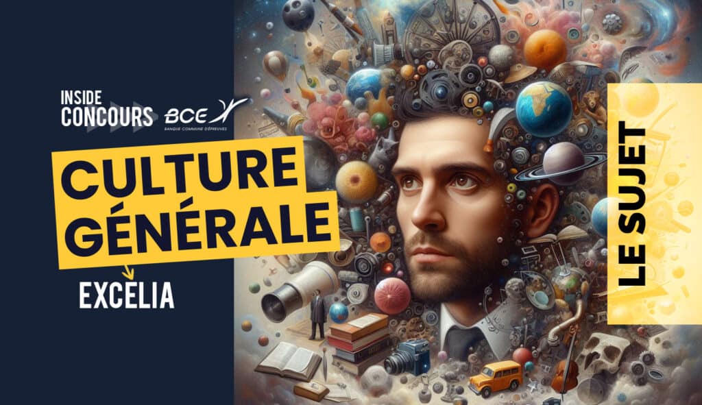 Culture Générale Excelia 2024 sujet